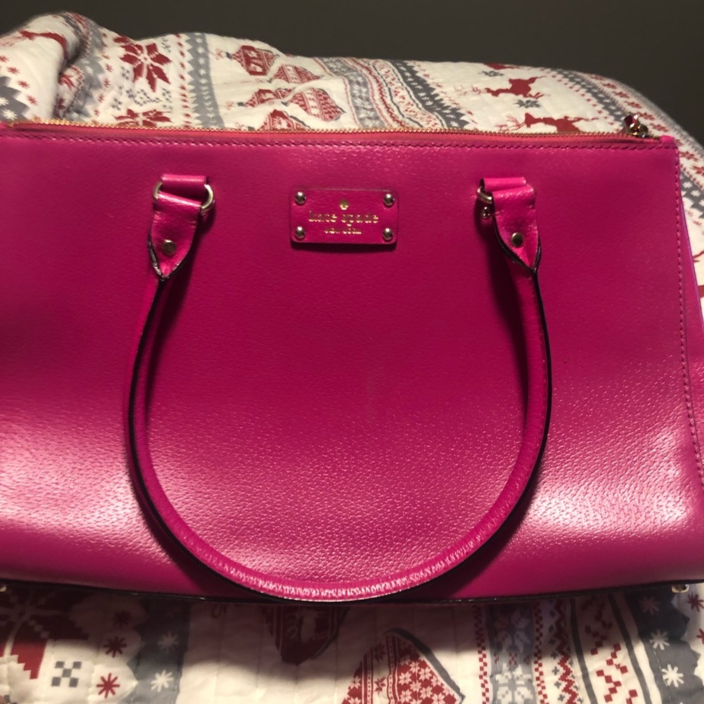 Pink Kate spade purse